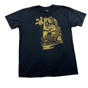 Bendy and the Ink Machine Graphic Tee Black‎ Short Sleeve T-Shirt XL